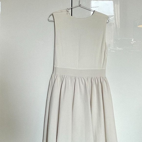 Malene Birger A/S White and Black Cocktail Dress - Picture 2 of 9